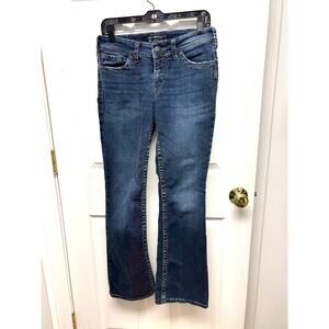 Silver Suki Jeans, Surplus, Flap Pocket, Medium Wash, Boot, Women's Size 29 x 32